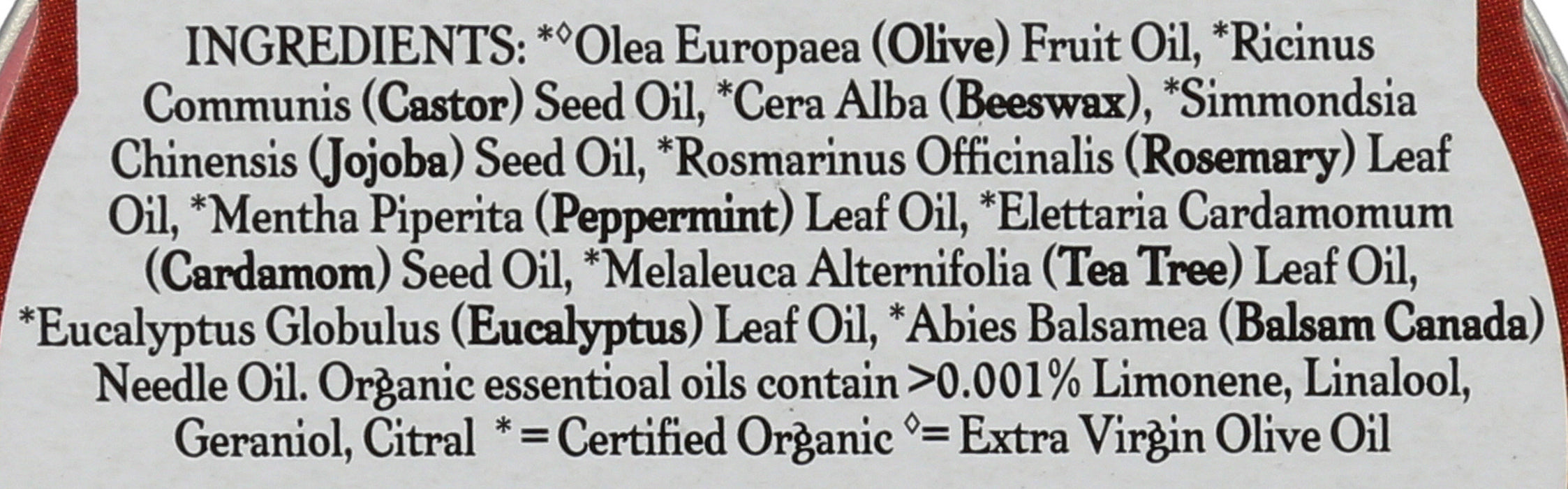 Foot Balm Tin, Org, 0.75 oz