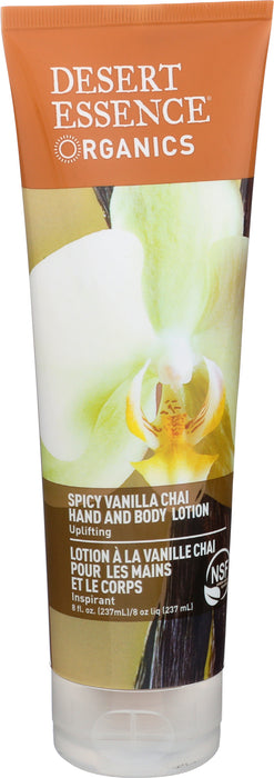 Hand & Body Lotion, Vanilla Chai, 8oz