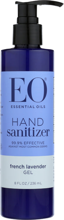 Hand Sanitizer Gel, French Lavender, 8 oz