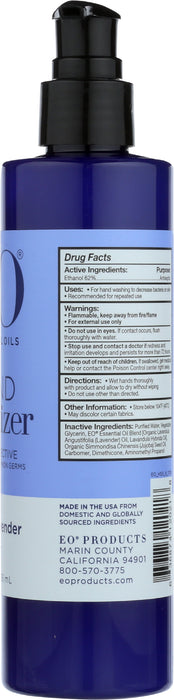 Hand Sanitizer Gel, French Lavender, 8 oz