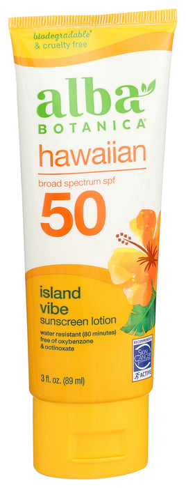 Hawaiian Sunscreen 45, Green Tea, 4 oz