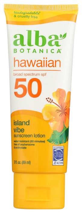 Hawaiian Sunscreen 45, Green Tea, 4 oz