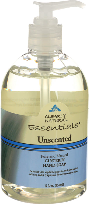 Liquid Hand Soap, Unscented, 12 oz