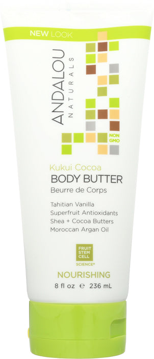 Nourishing Kukui Cocoa Body Butter, 8 floz