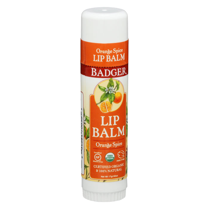 Orange Spice Jumbo Lip Balm Stick, Org, 0.6 oz