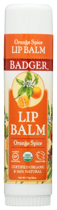 Orange Spice Jumbo Lip Balm Stick, Org, 0.6 oz