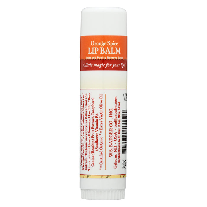 Orange Spice Jumbo Lip Balm Stick, Org, 0.6 oz