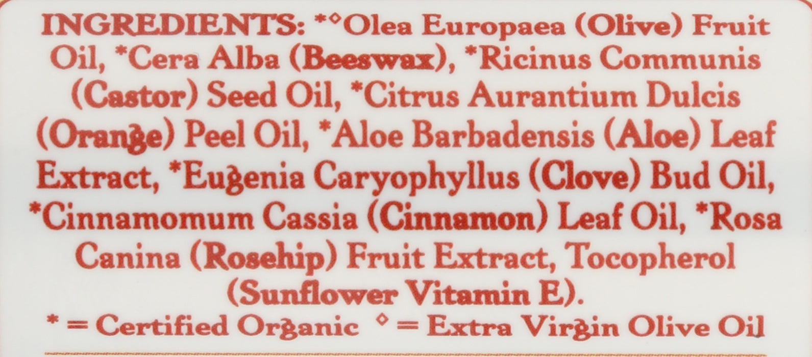 Orange Spice Jumbo Lip Balm Stick, Org, 0.6 oz