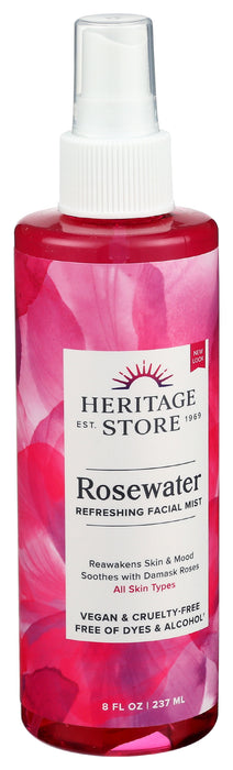 Rosewater, Atomizer, 8 fl oz