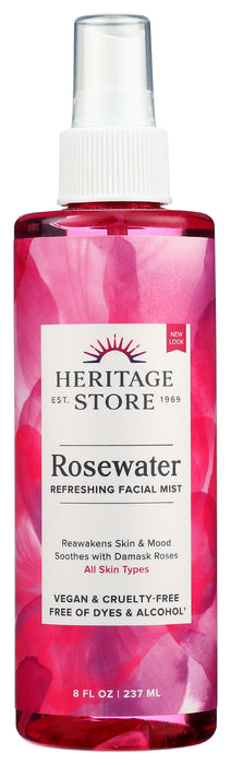 Rosewater, Atomizer, 8 fl oz