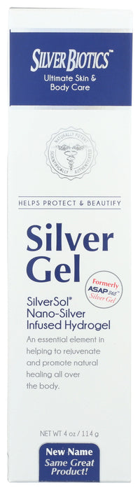 Silver Biotics, Silver Gel, 4 floz