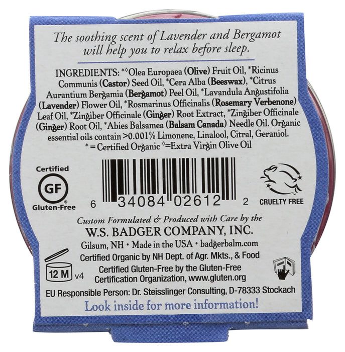 Sleep Balm Tin, Org, 0.75 oz