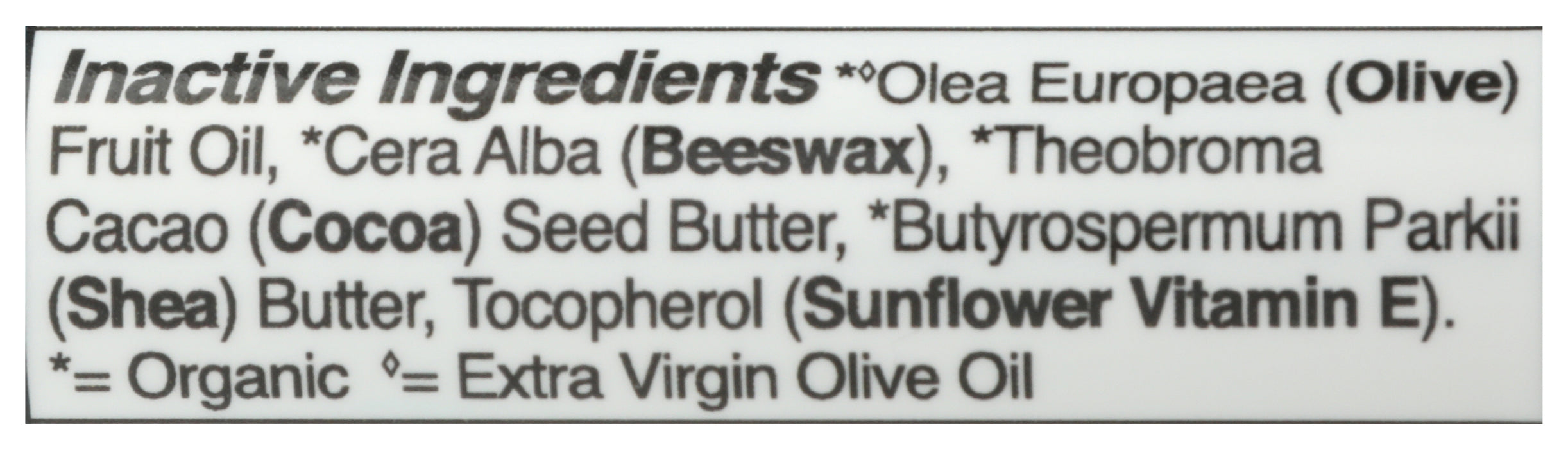 SPF 15 Active Mineral Lip Balm Stick, Org, 0.15 oz