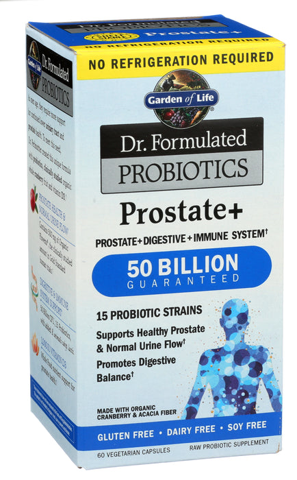 Dr. Formulated Probiotics, Prostate SS, 60 cap