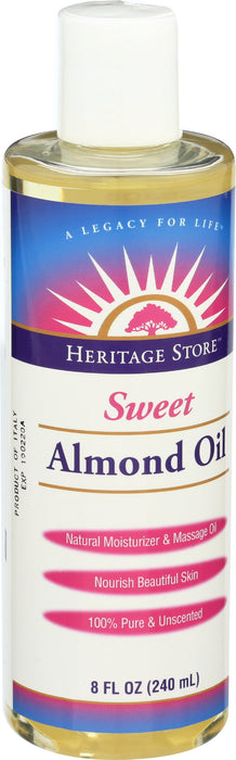 Sweet Almond Oil, 8 fl oz