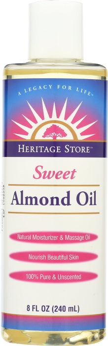 Sweet Almond Oil, 8 fl oz