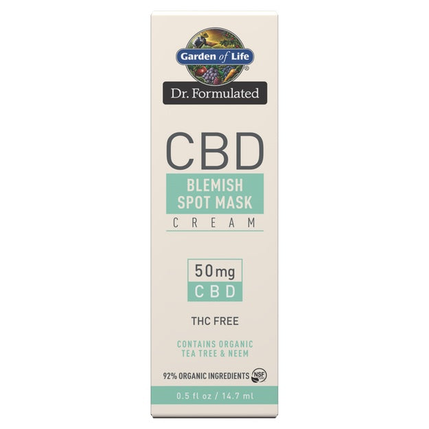 Dr. Formulated CBD Blemish Spot Mask Cream 50mg, 0.5 floz