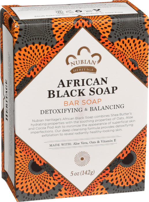 Bar Soap, African Black, 5oz
