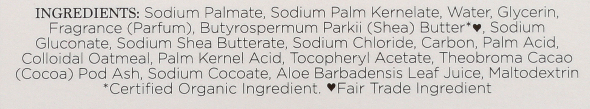 Bar Soap, African Black, 5oz