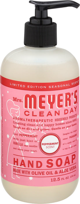 Hand Soap Holiday Scent, Peppermint, 12.5 floz