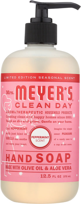 Hand Soap Holiday Scent, Peppermint, 12.5 floz