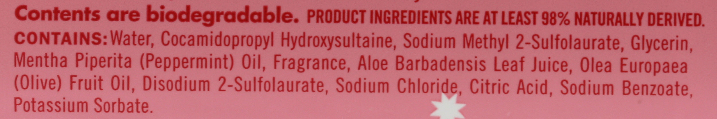 Hand Soap Holiday Scent, Peppermint, 12.5 floz