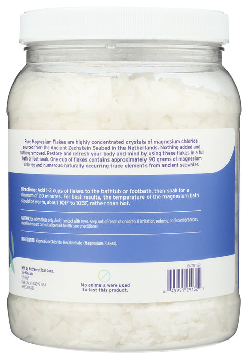 Magnesium Flakes, Pure, 2.75 lb