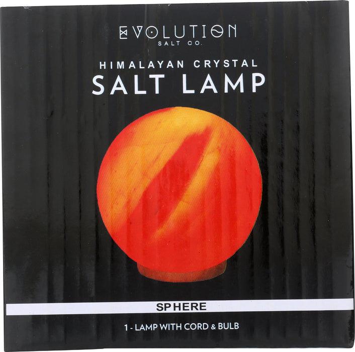 Sphere Himalayan Pink Salt Lamp, 1 ct