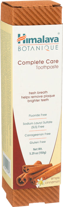 Complete Care Toothpaste, Simply Cinnamon, 5.29 oz