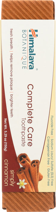 Complete Care Toothpaste, Simply Cinnamon, 5.29 oz