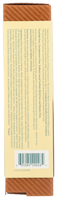 Complete Care Toothpaste, Simply Cinnamon, 5.29 oz