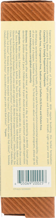 Complete Care Toothpaste, Simply Peppermint, 5.29 oz