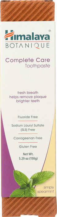 Complete Care Toothpaste, Simply Spearmint, 5.29 oz
