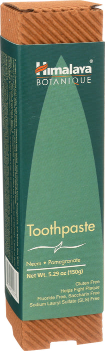 Neem Pomegranate Toothpaste, 5.29 oz