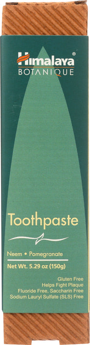 Neem Pomegranate Toothpaste, 5.29 oz