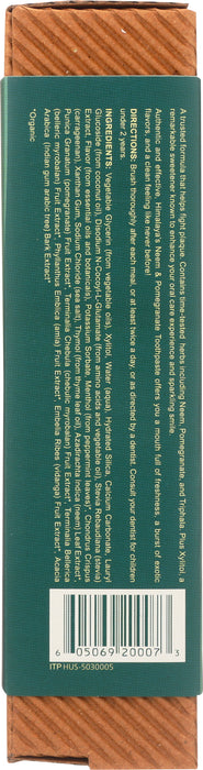 Neem Pomegranate Toothpaste, 5.29 oz