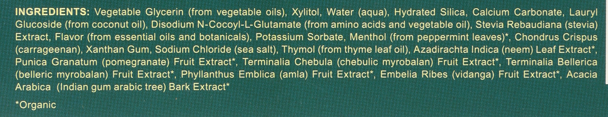 Neem Pomegranate Toothpaste, 5.29 oz