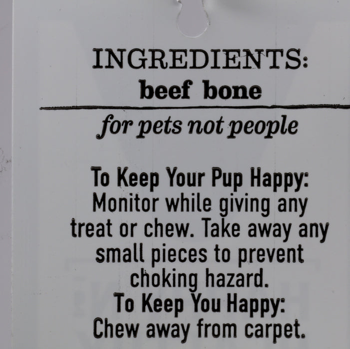 Dog Bone, Beef Rib, 1 ct