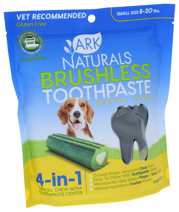 Brushless Toothpaste Dental Chew, Small Size 8-20 lb, 12 oz