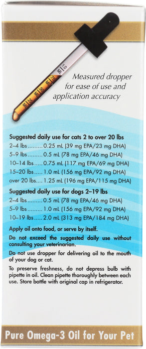 Omega-3 Oil Pet, 2 floz