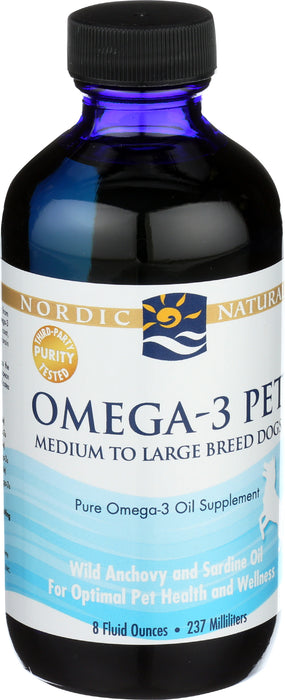 Omega-3 Oil Pet, 8 floz