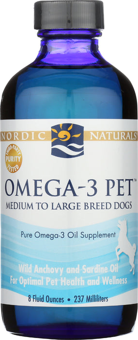 Omega-3 Oil Pet, 8 floz