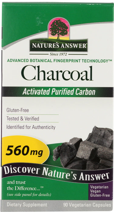 Activated Charcoal, 90 cap