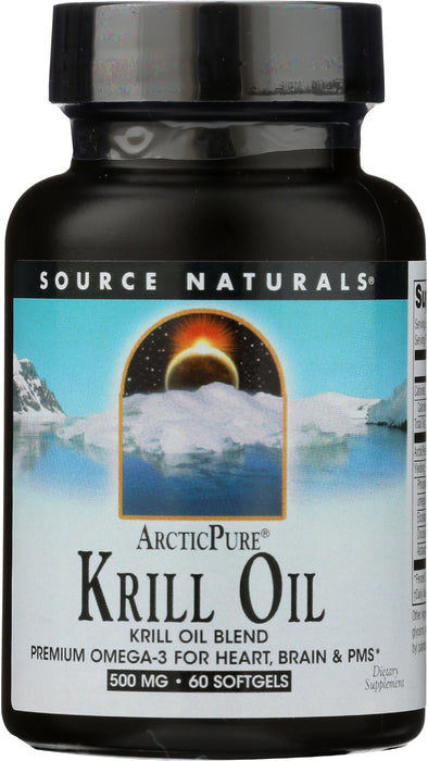 Arctic Pure Krill Oil 500mg, 60sgel