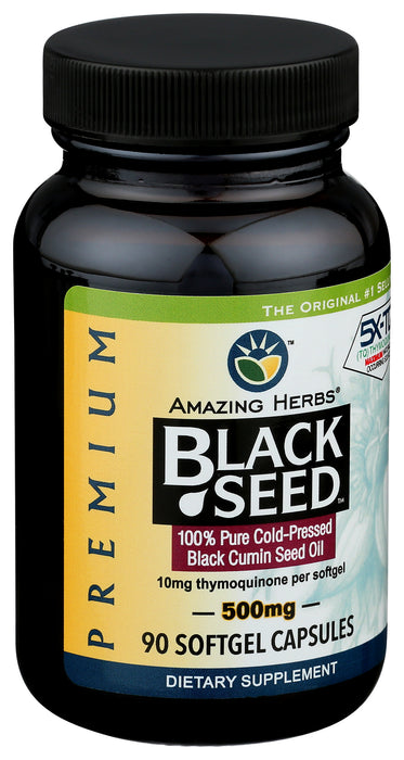 Black Seed Oil 500mg, 90 sgel