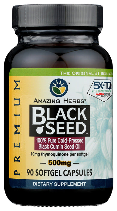 Black Seed Oil 500mg, 90 sgel