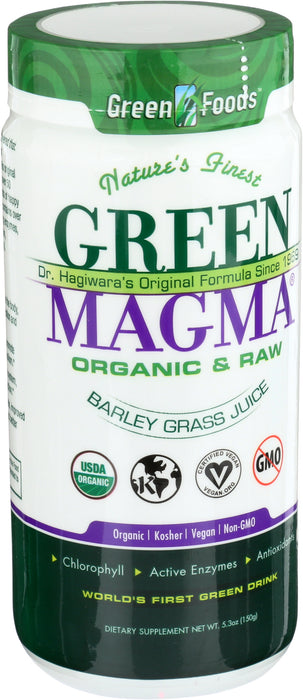 Green Magma, Org & Raw, 5.3 oz