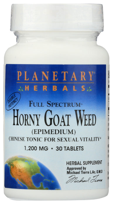 Horny Goat Weed, 1200mg, 30 tab