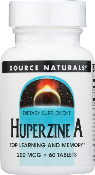 Huperzine A, 200mcg, 60tab