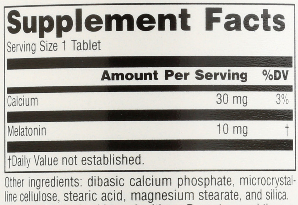 Melatonin, 10.0mg, 60 tab